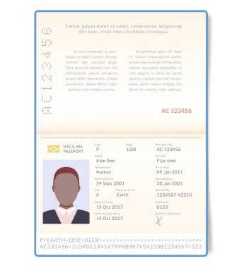 Biyometrik aşı pasaportu. Çağdaş pasaportlara grip, covid ve diğer hastalıklara karşı aşılar hakkında bilgi verilecek