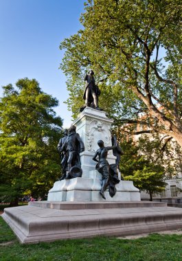 General Marquis de Lafayette Statue Lafayette Park Washington DC