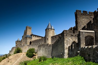 Kale Carcassonne, Fransa. Europe