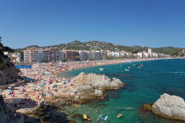 Bir Lloret de mar, İspanya.