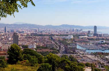 montjuic dan Panorama-Barselona