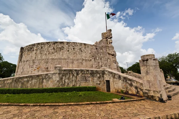 Merida. Monument to the Fatherland, Yucatan, Mexico. Patria Monu — Stock Photo, Image