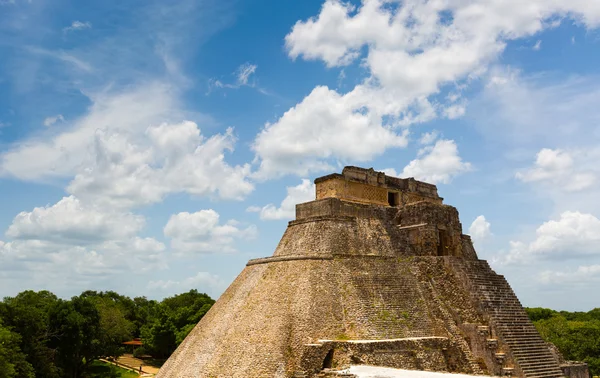 Uxmal Templo Maya México — Foto de Stock