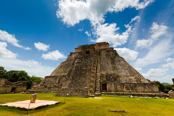 Uxmal Mayan Temple Mexico — стокове фото