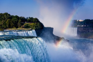 Niagara Şelalesi ABD yatay görüş