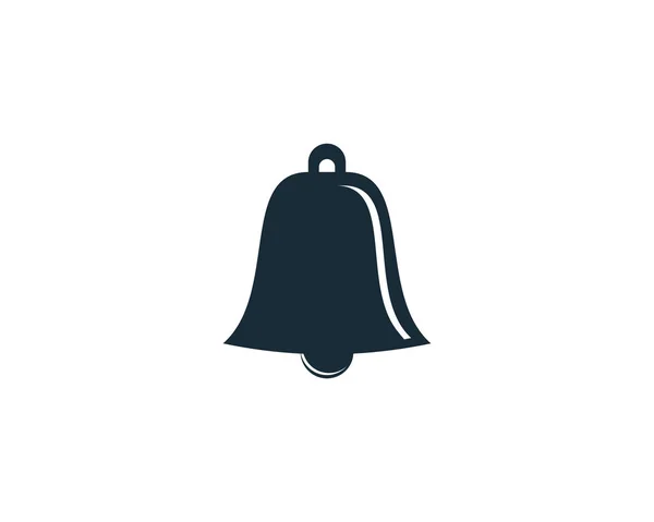 Bell Icon Vector Logo Template Diseño Ilustración — Vector de stock