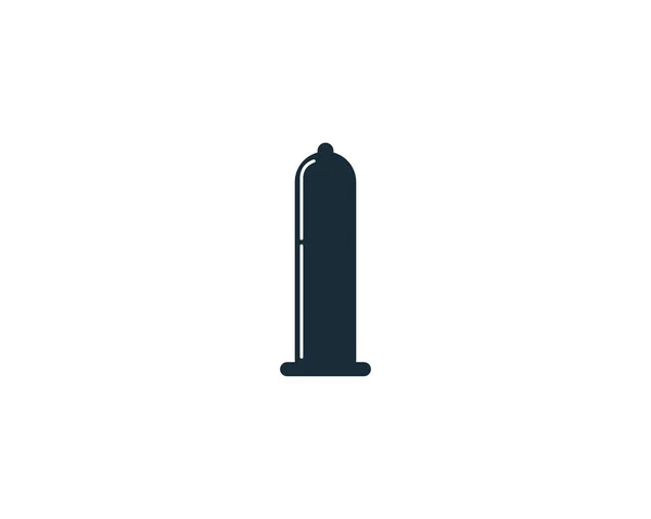 Kondom Icon Vector Logo Template Illustration Design — Stockový vektor