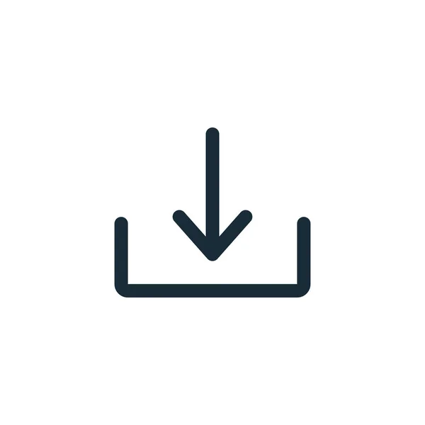 Arrow Icon Design Template Elements Herunterladen — Stockvektor