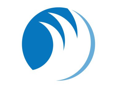 Temiz ve modern okyanus dalgaları ikon taşıyıcısı düzgün eğriler ve minimalist tasarım. Deniz, deniz, sörf, plaj veya su temalı markalar, logolar ve grafik tasarım projeleri için mükemmel.