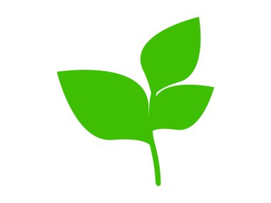 Pürüzsüz çizgiler ve dengeli şekillere sahip temiz ve modern bir vektör yaprağı simgesi, eko markalaşma, sürdürülebilirlik projeleri, doğa etiketleri, organik ambalajlama, yeşil logolar ve çevre tasarımı ihtiyaçları için mükemmel.