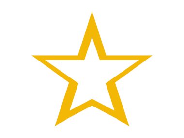 Derecelendirme sistemleri için yüksek kaliteli yıldız ikonu vektör tasarımı, favori semboller, ödüller, başarılar ve modern UI elementleri. Web, mobil uygulamalar, logolar ve grafik tasarım projeleri için elverişli.