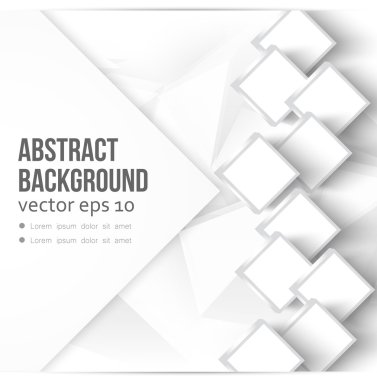 Vektör beyaz kareler