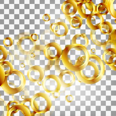 vektör daireler arka plan