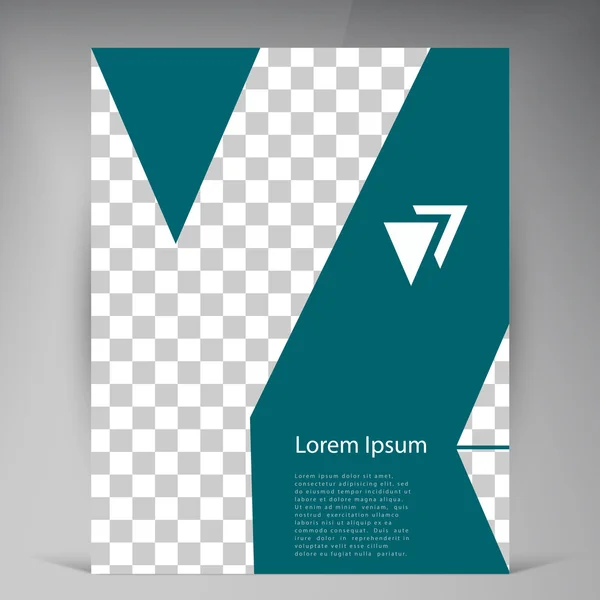 Abstract vector moderne flyers brochure. — Stockvector