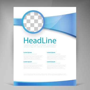 Vektör güzel el ilanı.