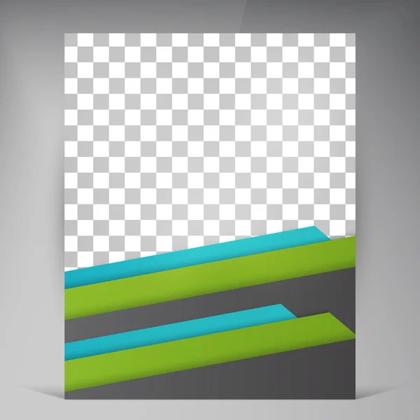 Abstract vector moderne flyers brochure. — Stockvector