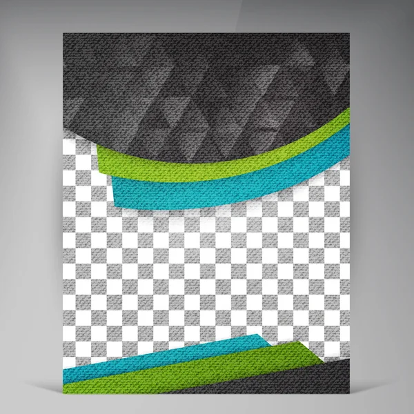 Abstract vector moderne flyers brochure. — Stockvector