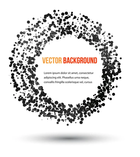 Abstract water and circle. — Stock Vector