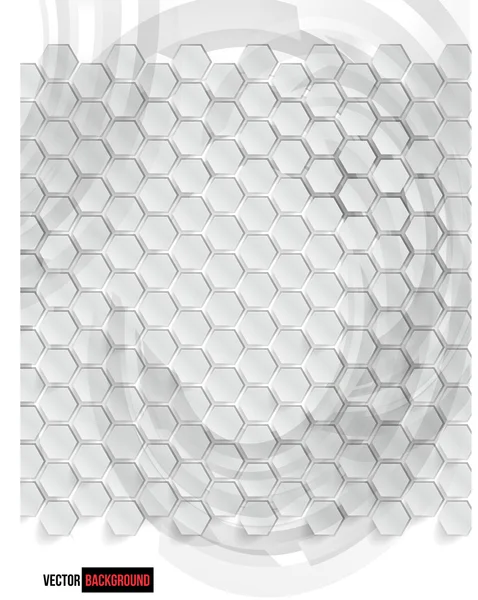 Contexte abstrait Hexagone . — Image vectorielle