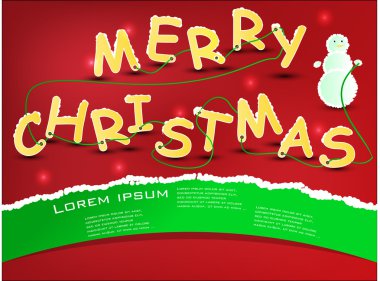 Neşeli Noel çizgi roman arka plan