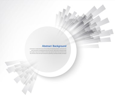 Vektör beyaz daire.