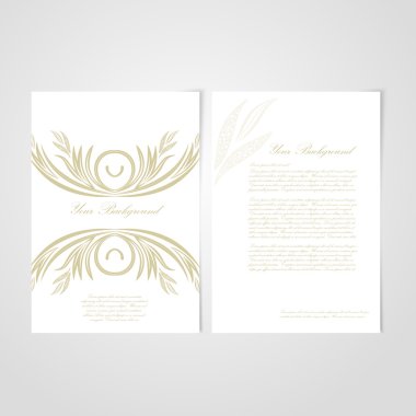 dantel süs vektör zarif arka plan .