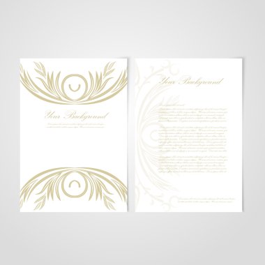 dantel süs vektör zarif arka plan .