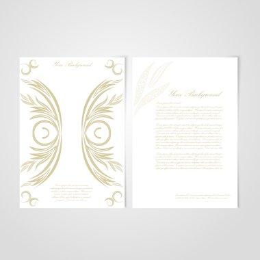 dantel süs vektör zarif arka plan .