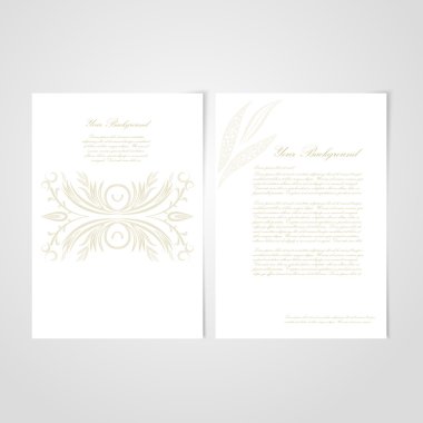 dantel süs vektör zarif arka plan .