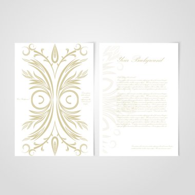 dantel süs vektör zarif arka plan .