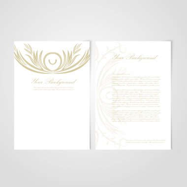 dantel süs vektör zarif arka plan .