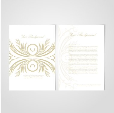 dantel süs vektör zarif arka plan .