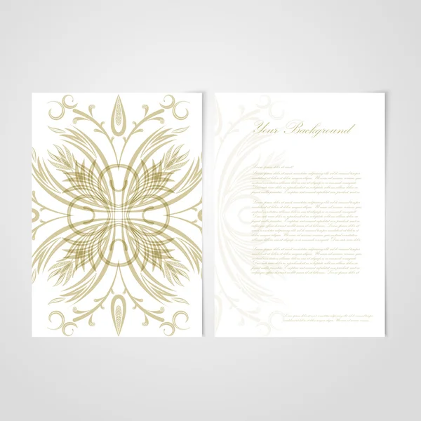 dantel süs vektör zarif arka plan .