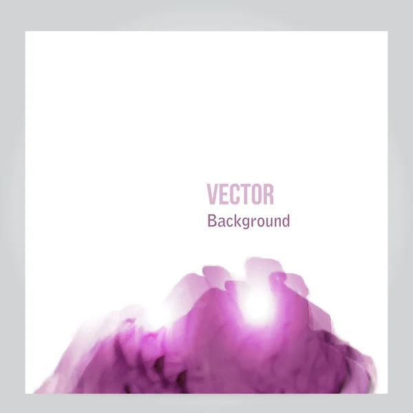 Nor roz vector. Fum de fundal floral — Vector de stoc