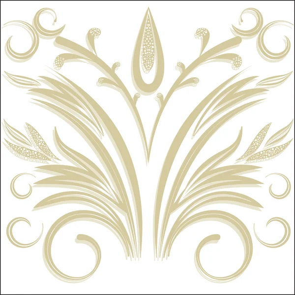 Vector Elegant background with lace ornament . — Stock Vector