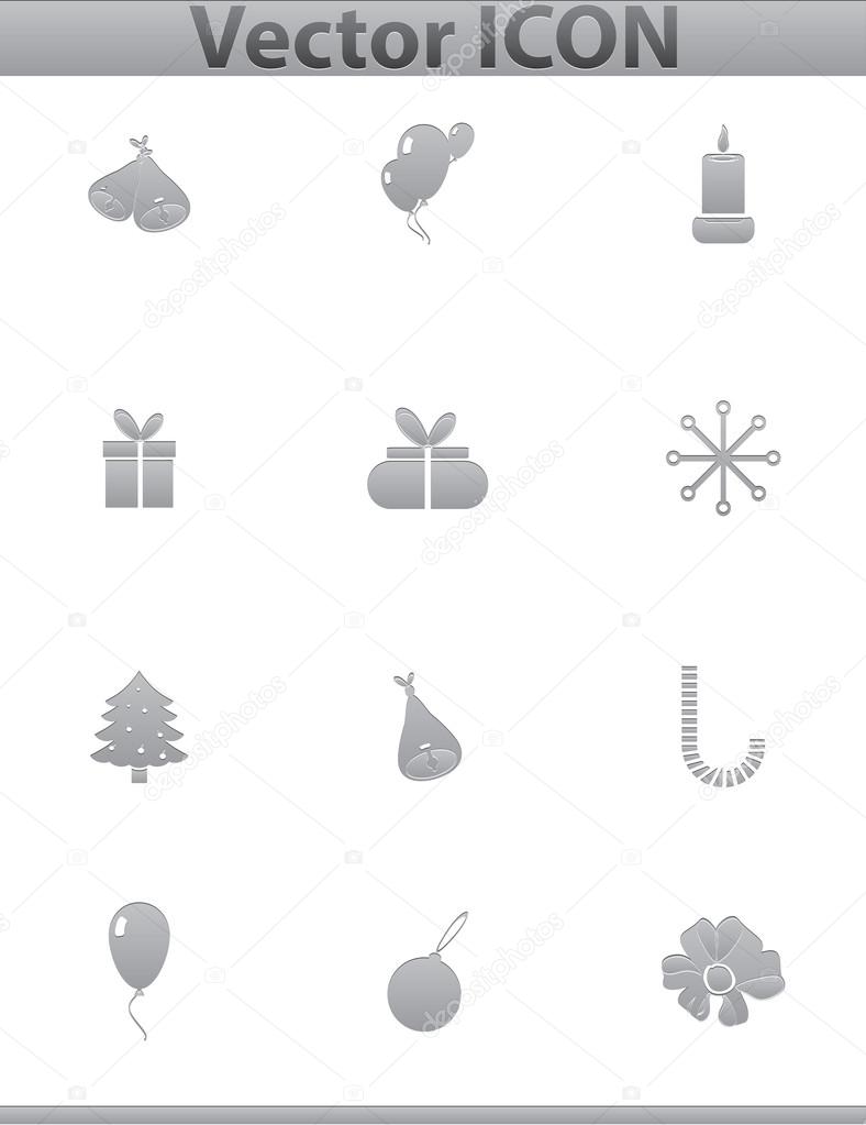 Vector set icons birthday and celebration. Stock Vector by ©ikatod 60430041