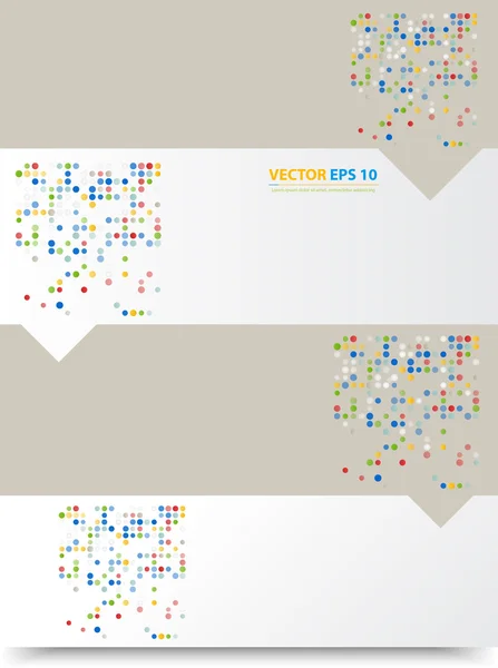 Plantilla volante diseño trasero y delantero . — Archivo Imágenes Vectoriales