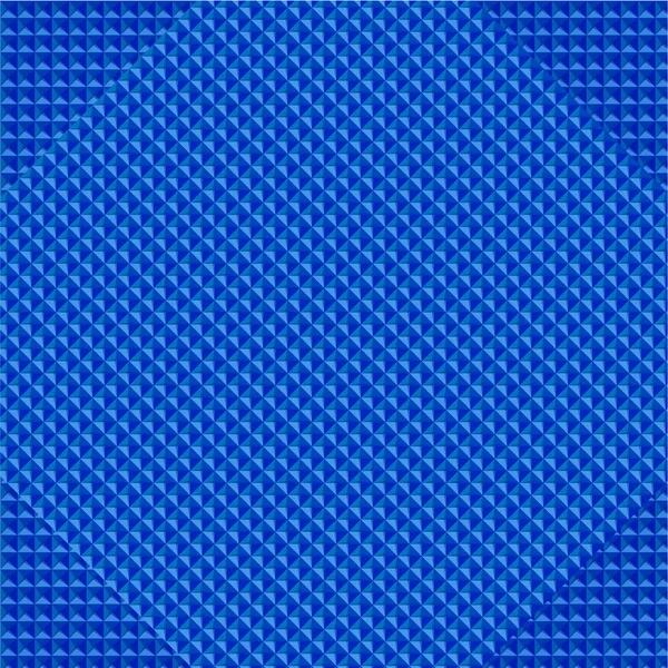 Vektorové abstraktní geometrie trojúhelníky zářivě modrý vzor. — Stockový vektor