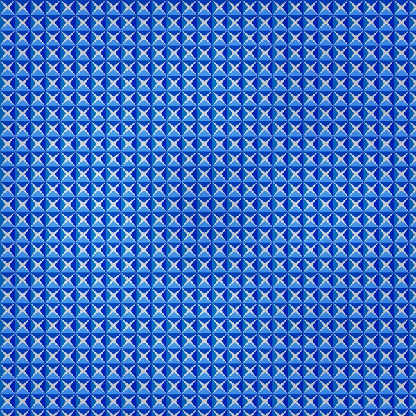 Vector Geometría abstracta triángulos patrón azul brillante . — Archivo Imágenes Vectoriales