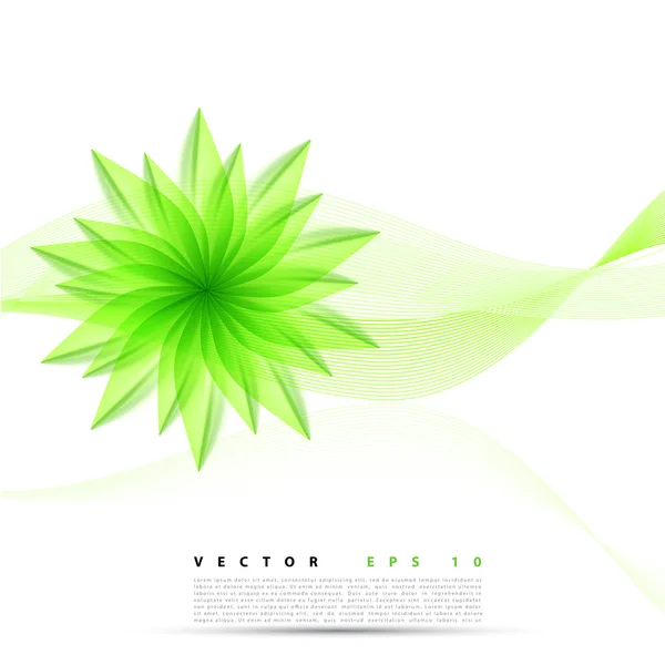 Vector abstract background flower. — Stock Vector