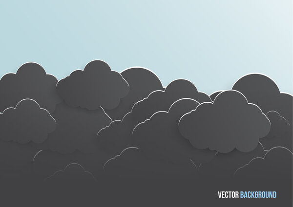 Vector abstract background bubble. Paper