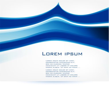 Vektör düz çizgiler arka plan soyut. Mavi