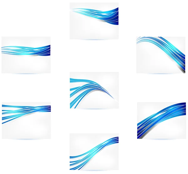 Vector Linhas retas fundo abstrato. Azul — Vetor de Stock