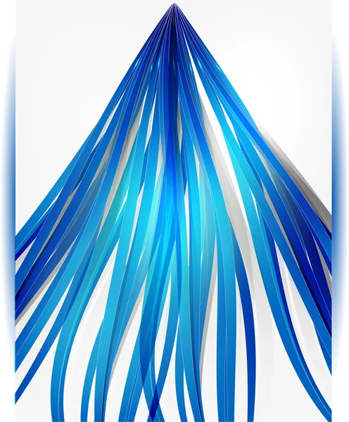 Vektor gerade Linien abstrakten Hintergrund. blau — Stockvektor