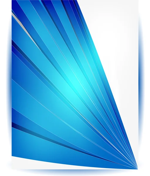 Illustration vectorielle bleu en-tête abstrait — Image vectorielle