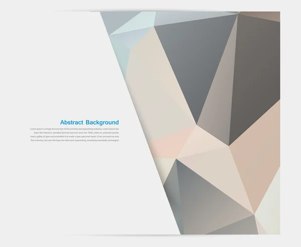 Fondo abstracto vectorial. Patrón poligonal — Archivo Imágenes Vectoriales