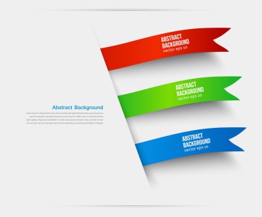 Vektör arka plan. Etiket rengi