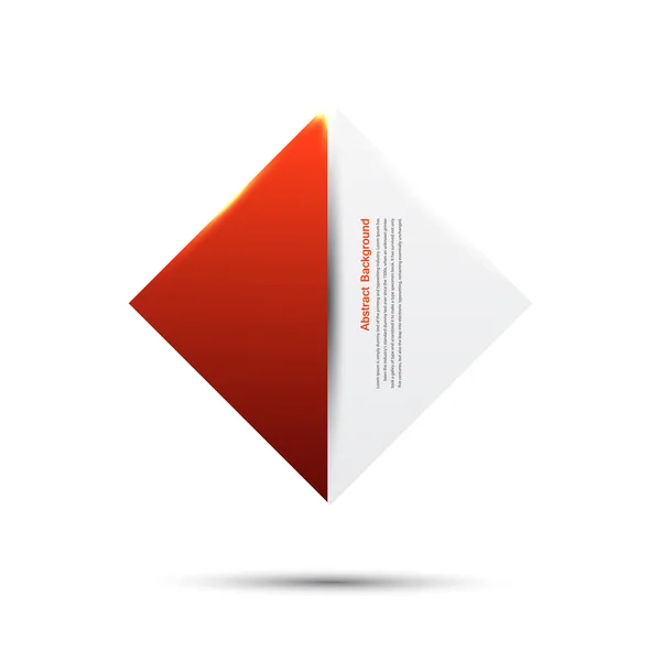 Fondo abstracto vectorial.Rojo y tarjeta — Archivo Imágenes Vectoriales