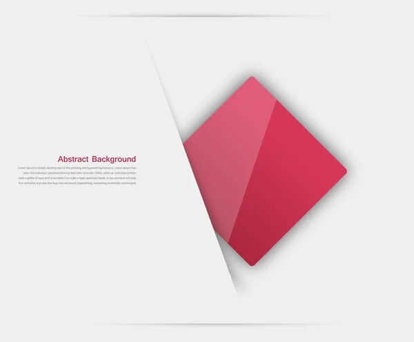 Vector abstracte achtergrond. Vierkante rood — Stockvector