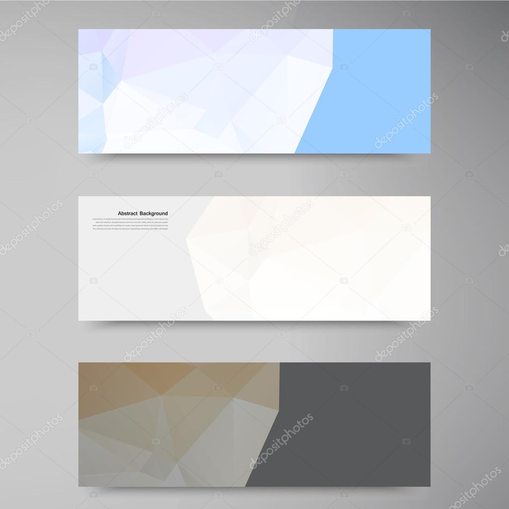 Vector abstract background. Polygonal pattern